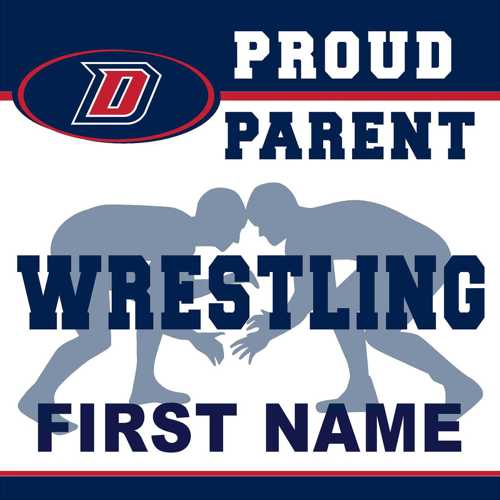 Dublin High School Wrestling (Parent) 24x24 Yard Sign (includes installation in your yard)