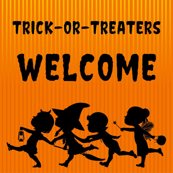 24x24 Halloween Yard Sign with Stake Option F (Includes installation in our coverage area)