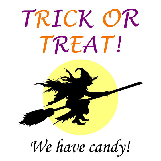 24x24 Halloween Yard Sign with Stake Option B (Includes installation in our coverage area)